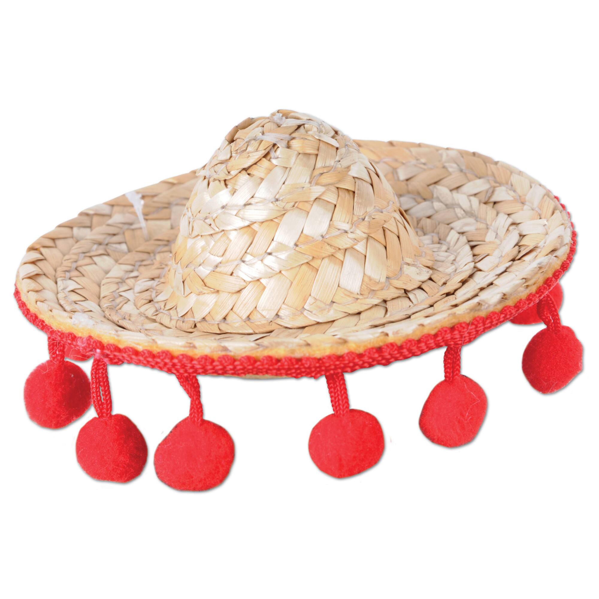 Beistle Adult Sombrero Hair Clips, 2ct.